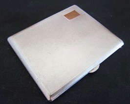 Antique Sterling Silver  English Walker Cigarette Case with Goldwash,5.7 toz - £299.70 GBP