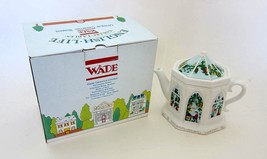 English WADE teapot- Conservatory.Mint in box,box included - $50.00