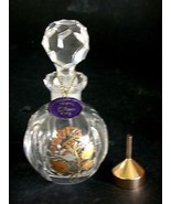 German  Handcut Lead Crystal  Perfume Bottle,Mint #156 - £74.53 GBP