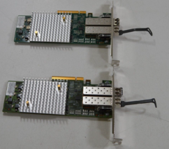 (Lot of 2)BROCADE X 80-1006035 VH/P PCI-EX 8Gb SFP Dual Port Network Ada... - £22.03 GBP
