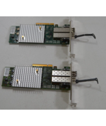 (Lot of 2)BROCADE X 80-1006035 VH/P PCI-EX 8Gb SFP Dual Port Network Ada... - £21.03 GBP