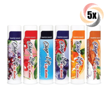 5x Sticks Citco Chap-Lip Lip Balm With Vitamin E ( 6 Assorted Flavors ) .15oz - £8.01 GBP