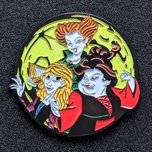 Hocus Pocus 2 Disney D23 Pin: Sanderson Sisters Winnie, Sarah, and Mary - £39.88 GBP