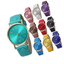 10 Pack Women Men Unisex Platinum Watches Roman Band - $106.30