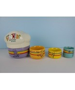 Disney Parks Figment 5-Piece Measuring Cup Set Ratatoiulle Remy Food &amp; Wine - $24.00