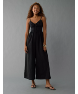 GILLI SleevelessTank Swing V Neck Black Wide Leg Jumpsuit Romper Pockets... - €26,75 EUR