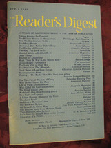 Reader&#39;s Digest April 1948 Paul Gallico Walter Lippmann Blake Clark Vance Packar - £5.46 GBP