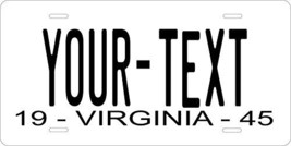 Virginia 1945 Personalized Tag Vehicle Car Auto License Plate - £13.18 GBP
