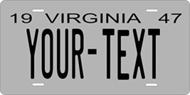 Virginia 1947 Personalized Tag Vehicle Car Auto License Plate - $16.75