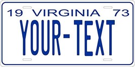 Virginia 1973 Personalized Tag Vehicle Car Auto License Plate - $16.75