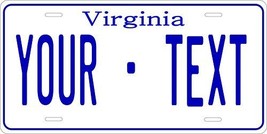 Virginia 1980 Personalized Tag Vehicle Car Auto License Plate - £13.18 GBP
