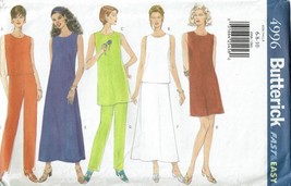 Butterick Sewing Pattern 4996 Dress Top Tunic Skirt Pants Misses Petite 6-10 - £7.14 GBP