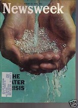 Newsweek Magazine The Water Crisis  August 23, 1965 - £11.81 GBP