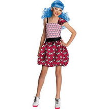 Monster High Ghoulia Yelps Daughter of Zombies Costume M 8-10 NIP  - $19.75