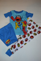 Toddler Sesame Street  3-Piece  Pajamas Elmo Sizes  4T NWT  - $16.99