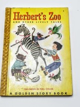 Herberts Zoo Golden Book Burgess, WP DuBois Illus Julian HC Vintage 1948 - £30.80 GBP