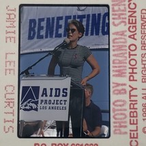 1996 Jamie Lee Curtis Speech at APLA Aids Walk Color Photo Transparency Slide - £7.09 GBP