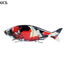 180cm 82g Slow Sin Wobblers Bait Jointed Fishing Lures With 3D Real Eyes For Pik - £54.97 GBP