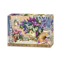 LaModaHome 1000 Piece Lilacs Home Intimacy Collection Jigsaw Puzzle for Family F - £24.99 GBP