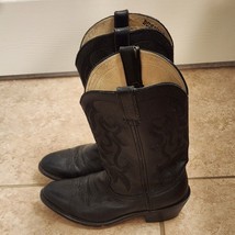 Durango men 8.5 D Western black boots - £38.69 GBP