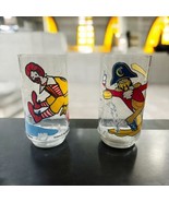 2 Vtg 1977 CAPTAIN CROOK &amp; RONALD McDonaldland Collector  Drinking Glasses - $229.99 MXN