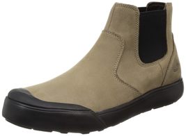 KEEN Women&#39;s Elena Pull On Comfortable Chelsea Boot, Plaza Taupe/Black, ... - £63.11 GBP+