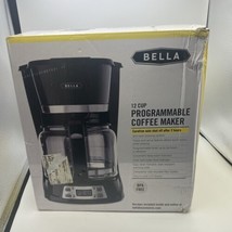 Stainless Steel 12-Cup Coffee Maker Programmable By Bella New - $38.32