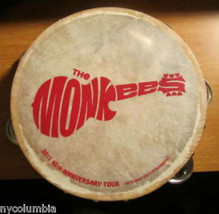 NEW Monkees TAMBOURINES Size 8 Inch CP Brand Single Row Jingles Calf Ski... - £23.50 GBP