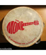 NEW Monkees TAMBOURINES Size 8 Inch CP Brand Single Row Jingles Calf Ski... - $29.95