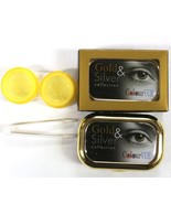 GOLD LENS CASE Limited Edit. by Colour VUE Crazy Color Contact Lens, USA... - $5.40 CAD