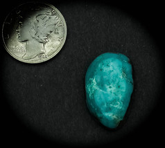 15.0 cwt. Rare Vintage High Dome Royston Turquoise Cabochon - $132.00
