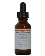 Green Tea Anti Wrinkle Skin Serum w/ DMAE,Vit.C,E, Allantoin, Glycerin and HA - $16.78+