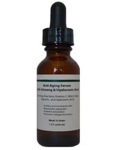 Anti Aging Serum with Ginseng,Aloe Vera, and Hyaluronic Acid Serum - £13.97 GBP+
