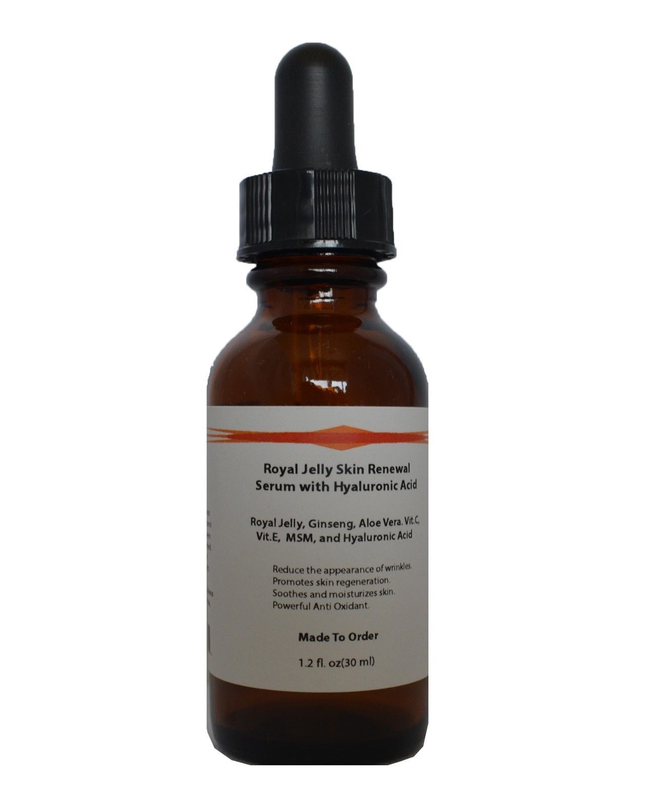 Royal Jelly Skin Renewal Serum with Ginseng, Aloe Vera, MSM, Hyaluronic Acid - $16.34 - $27.23