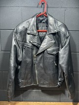 Vintage Artecho By Mirage Motorcycle Biker Jacket Genuine Leather Men’s ... - £39.50 GBP