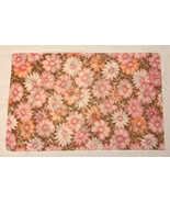 Vintage Cannon Monticello Aloha Pink floral pillowcase pillow case flowe... - $10.00