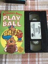 The Berenstain Bears Play Ball VHS  - £4.44 GBP