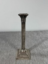 Georgian by Gorham Sterling Silver Column Candlestick Engraved Neoclassi... - $593.99
