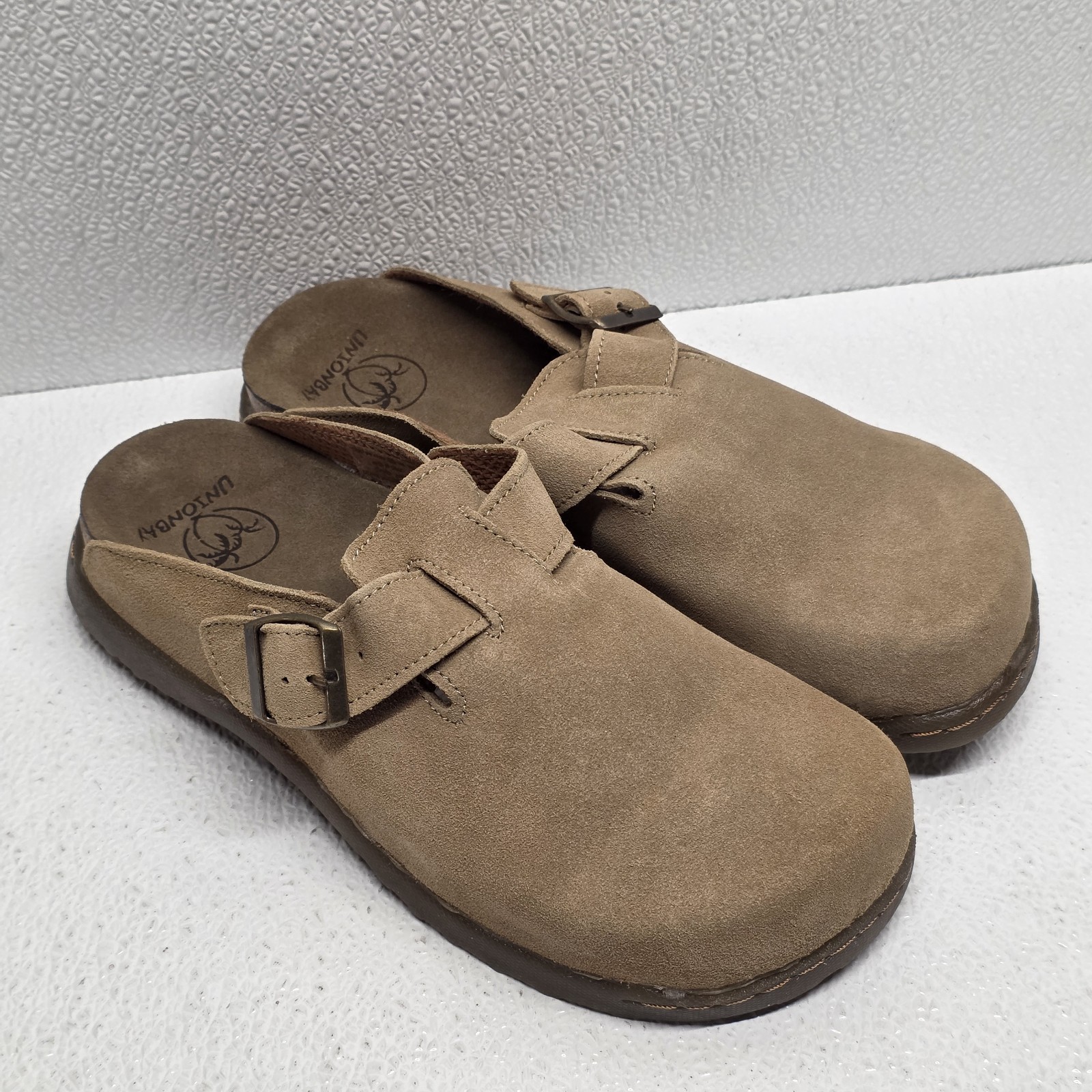 Union Bay Cabo Sand Tan Brown Clogs Slip On Shoes Womens Size 9 - New! - $39.50