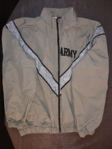 Us Army Ipfu Physical Fitness Pt Reflective Jacket Medium Long - £31.65 GBP