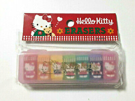 Hello Kitty Eraser with case SANRIO 1994&#39; Retro Cute Old Goods Unopened  - £16.52 GBP