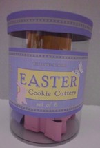 Williams-Sonoma Easter Cookie Cutters Set of 8 Metal Pastel Enamel Coating NEW - $17.21