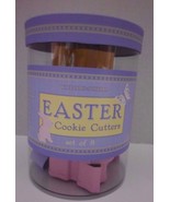 Williams-Sonoma Easter Cookie Cutters Set of 8 Metal Pastel Enamel Coati... - £13.45 GBP
