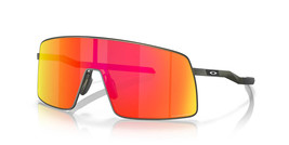 Oakley SUTRO TI Sunglasses OO6013-02 Satin Carbon Frame W/ PRIZM Ruby Lens - £140.16 GBP