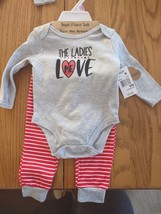The Ladies Love Me 9 Months Old Outfit Valentine&#39;s Day - £17.13 GBP