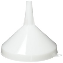 Winco Plastic Funnel, 6.25-Inch Diameter,White,Medium - £11.35 GBP