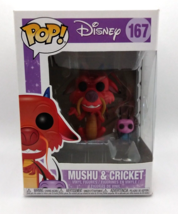 Funko Pop Disney  #167 Series 8 Mulan, Mushu &amp; Cricket - £16.02 GBP