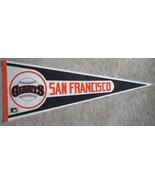 Vintage 1990s era SAN FRANCISCO GIANTS Major League Baseball Pennant - $256.84 MXN
