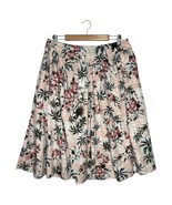 Torrid Skirt Womens 14 Midi Flare Tropical Hawaiian Pocket Elastic Waist... - $29.77 CAD