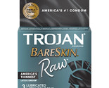 Trojan Bareskin Raw Condom - Pack Of 3 - $14.11